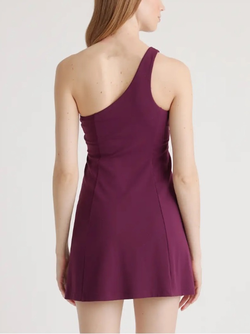 Quince Ultra-Form Performance One Shoulder Dress Activewear Tennis Golf M